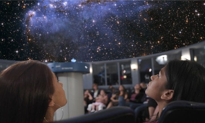 planetarium show at Newark Museum of Art