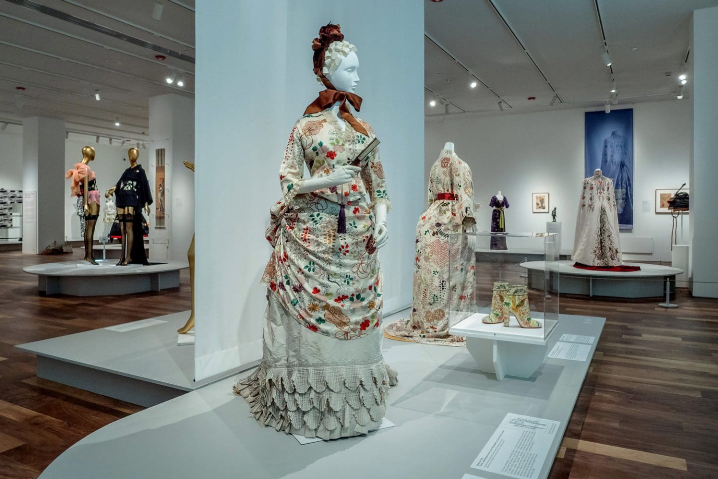 Kimono Refashioned: 1870s-Now! gallery newark museum of art