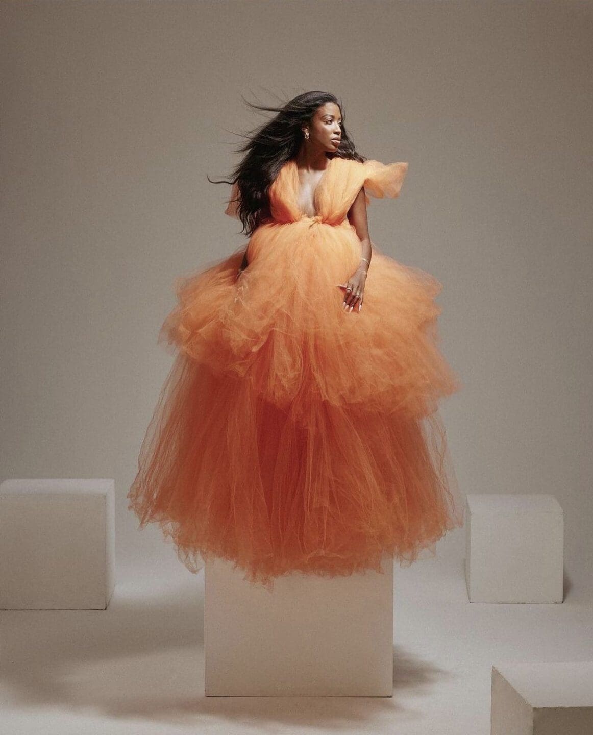 Asherman The Orange Dress