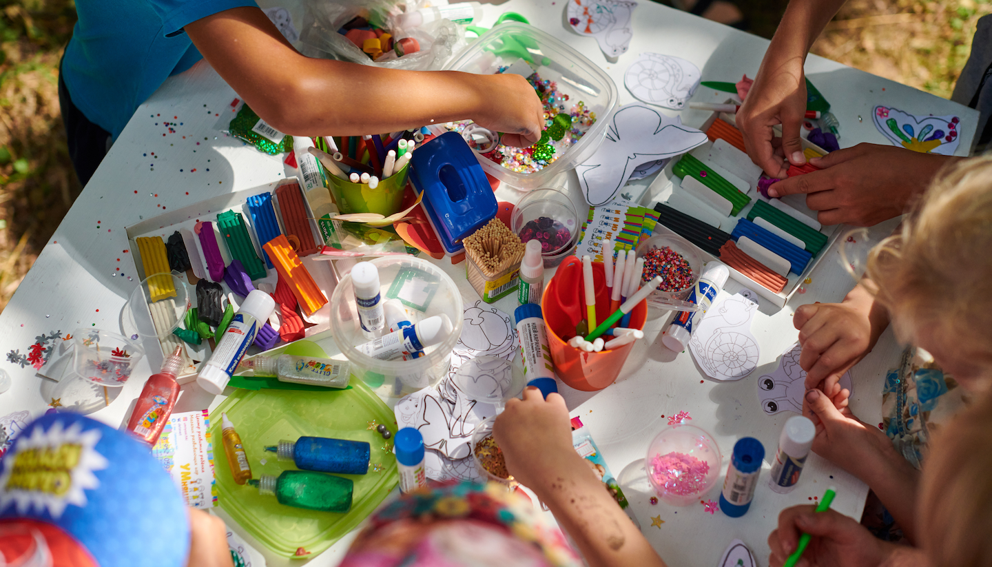 art making project crafts