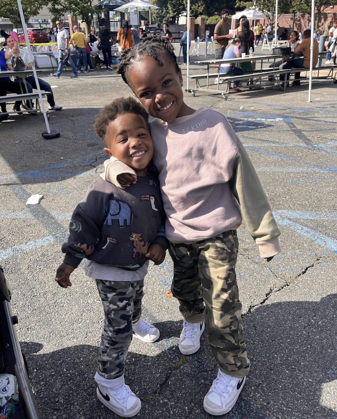 Children at Fiesta Latina