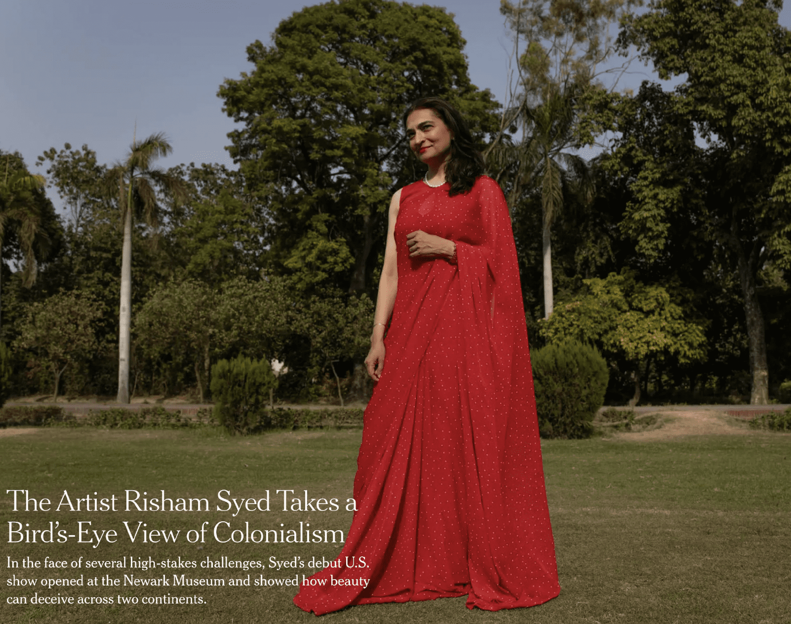 The Artist Risham Syed Takes a Bird’s-Eye View of Colonialism