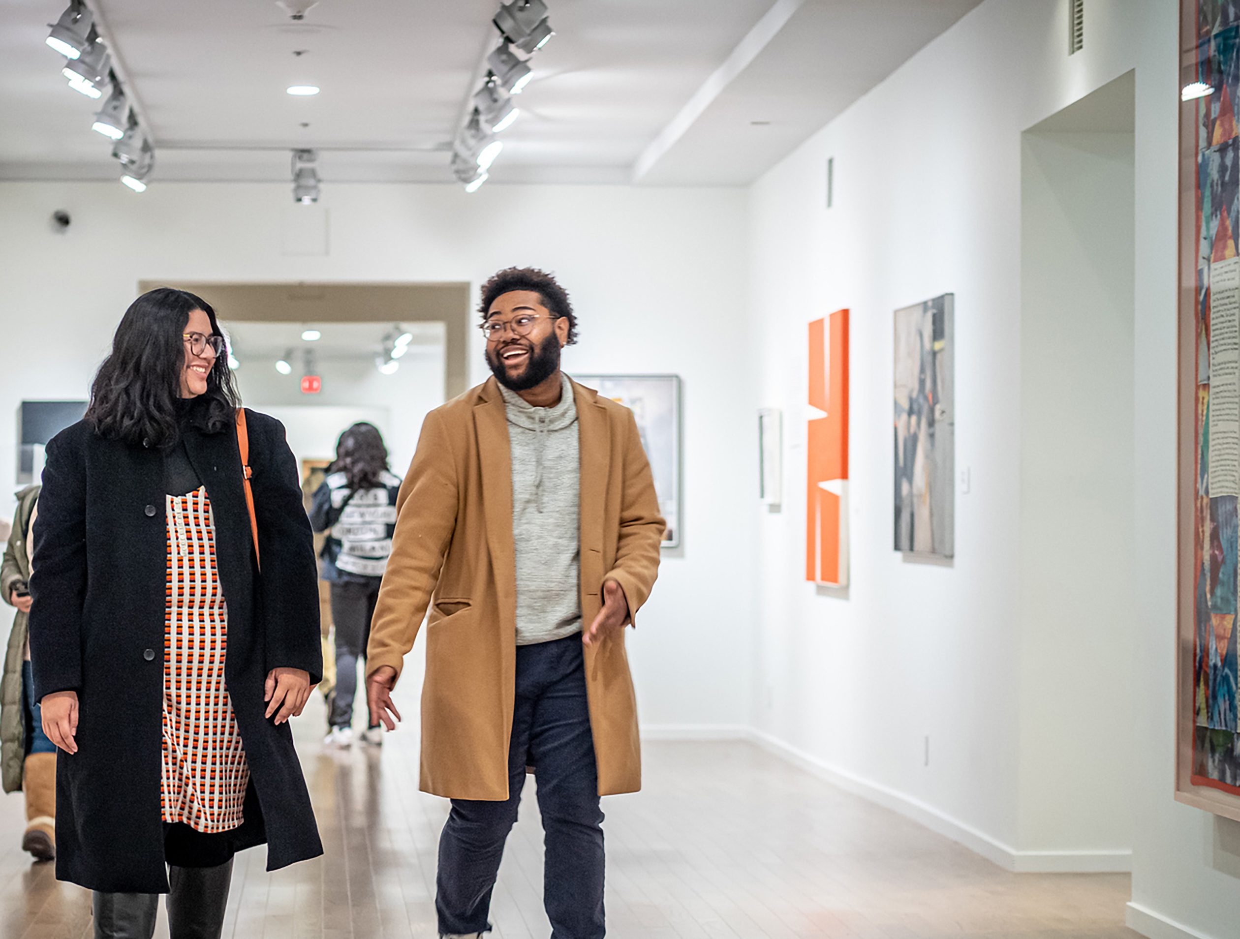 People in the Museum