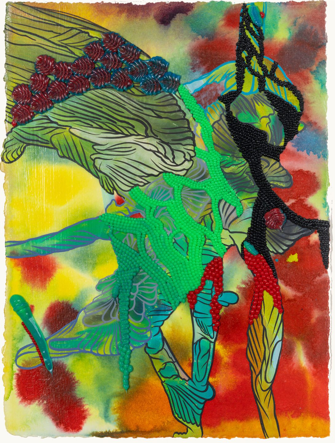 Jeffrey Gibson, Infinite Anomaly no. 27, 2006 Acrylic