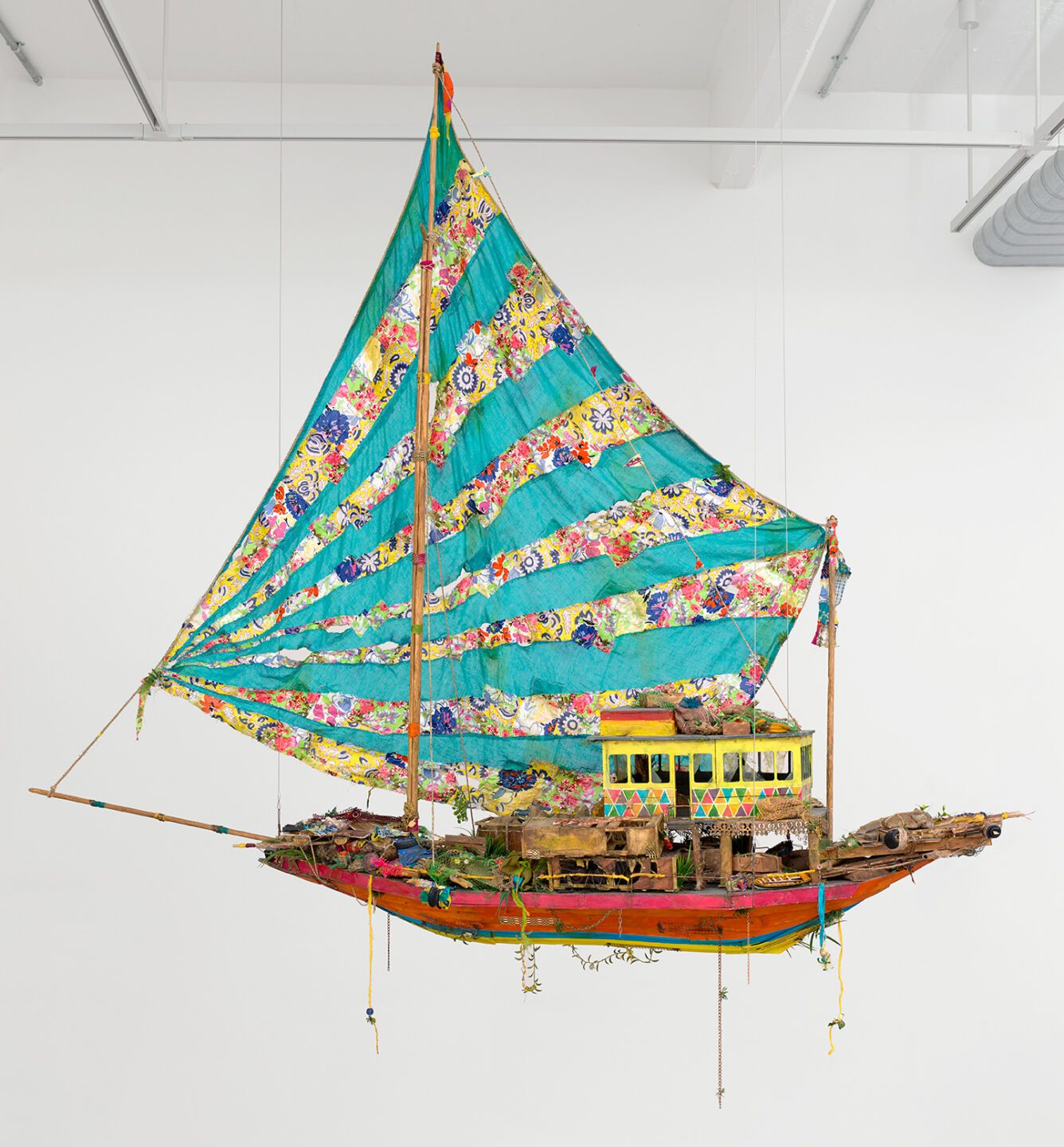 Hew Locke, Where Lies the Land? 4, 2019